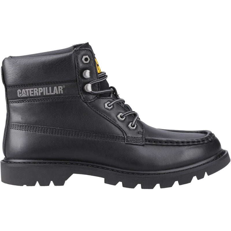 Caterpillar Colorado Moc Toe Leder Herren Schwarze Knöchelstiefel