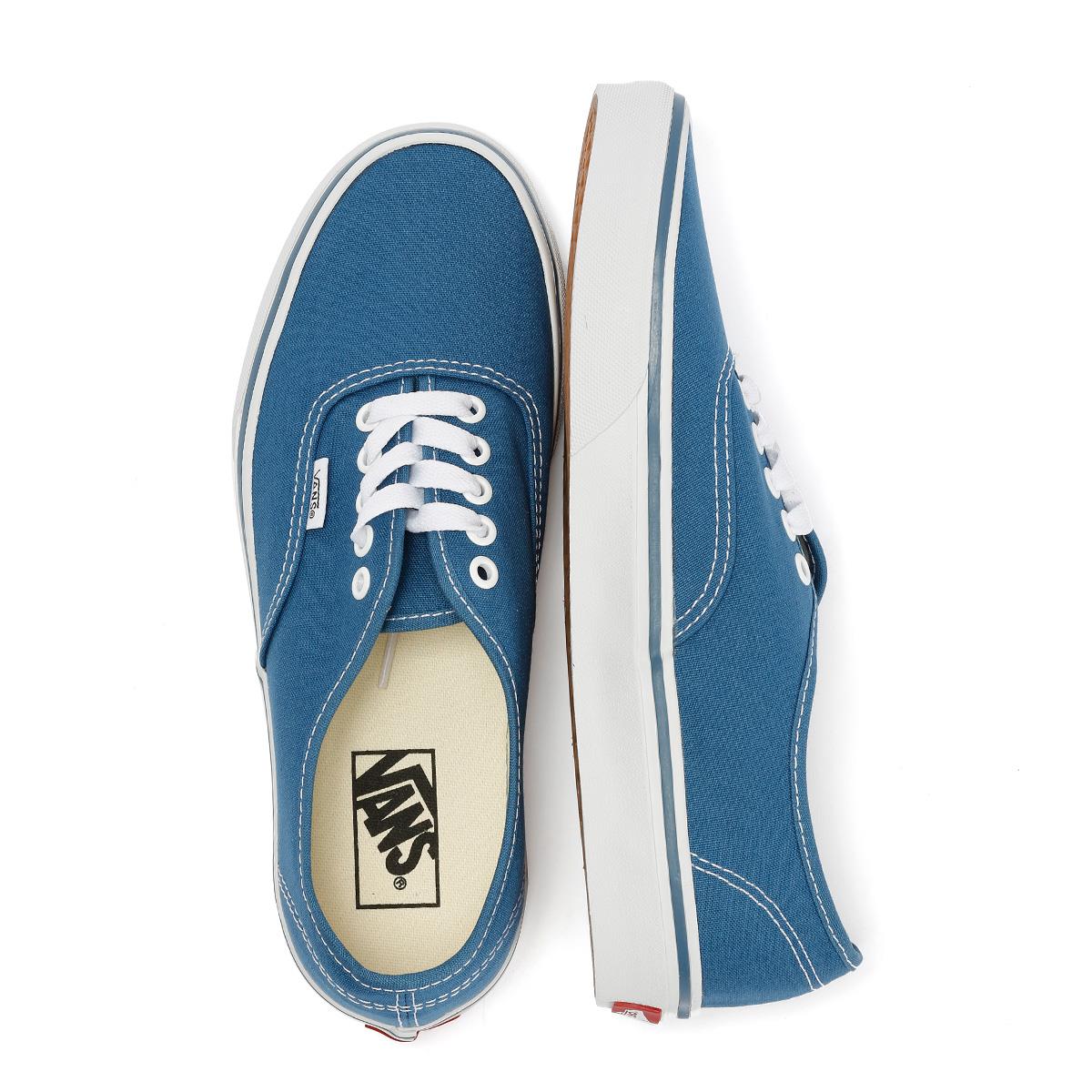 Vans Authentic Leinwand Blaue Turnschuhe