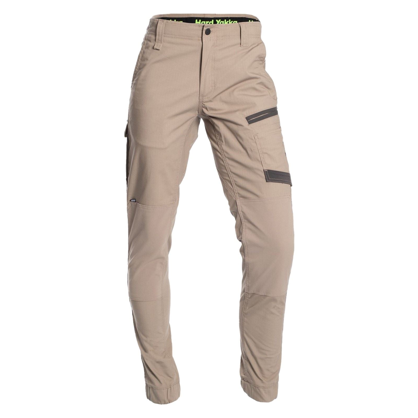 Hard Yakka Raptor Cuff Baumwoll Herren Tan Outdoohosen