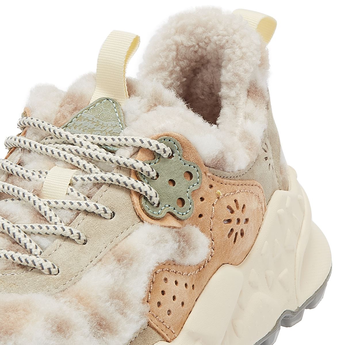 Flower Mountain Kotetsu Damen Graue Turnschuhe