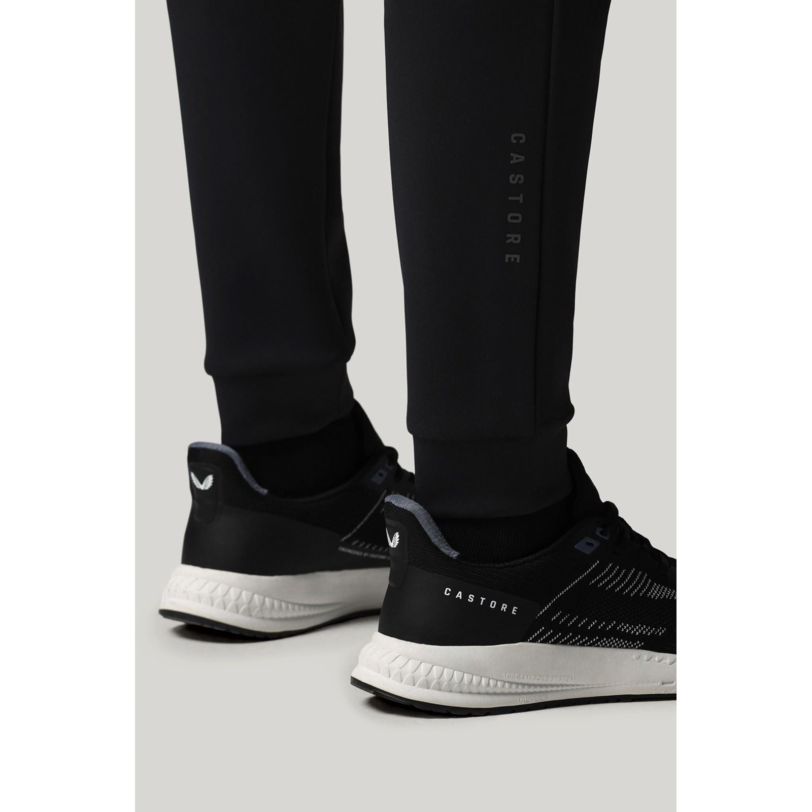 Castore Flex Herren Schwarze Jogginghosen