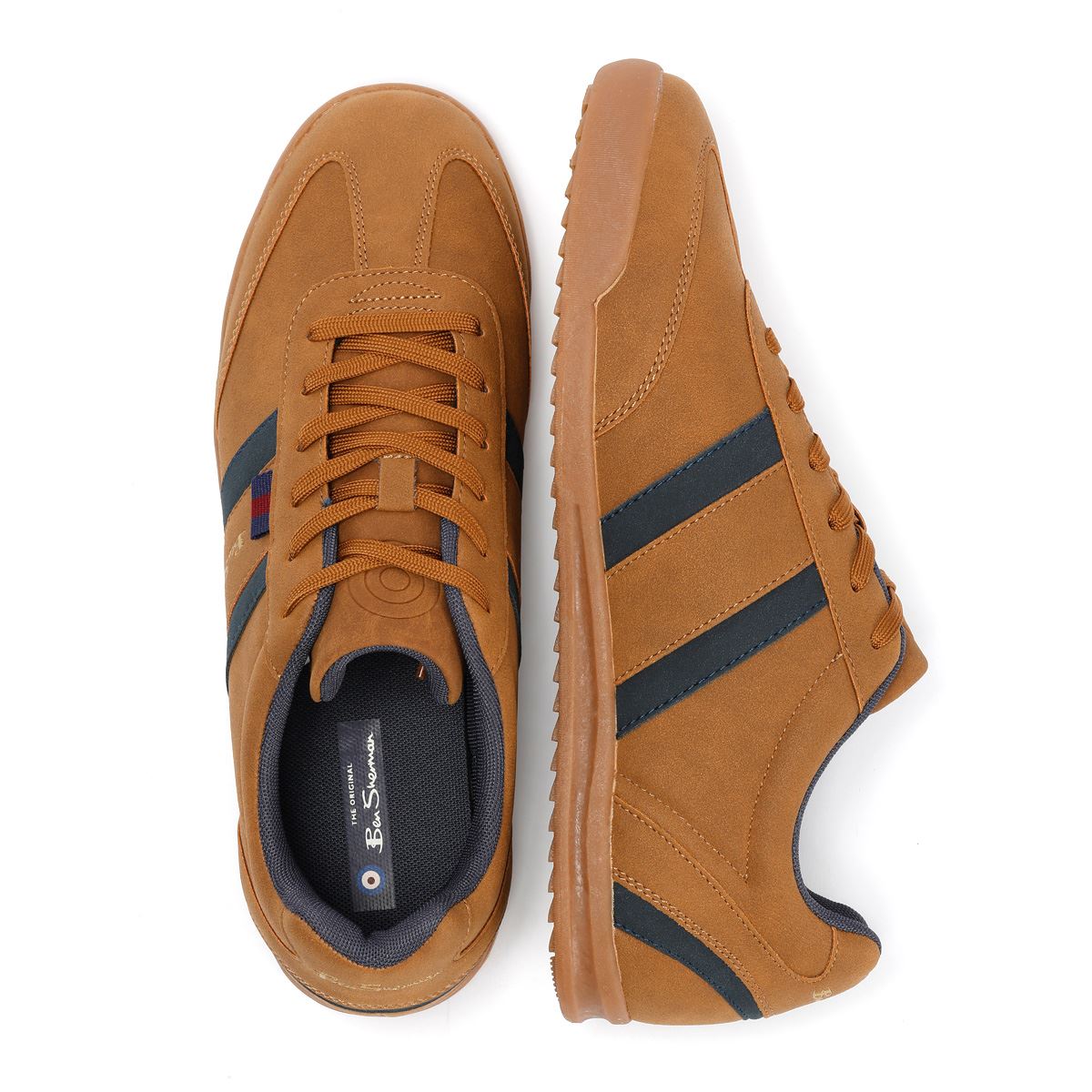 Ben Sherman Keeler Herren Braune Sneakers