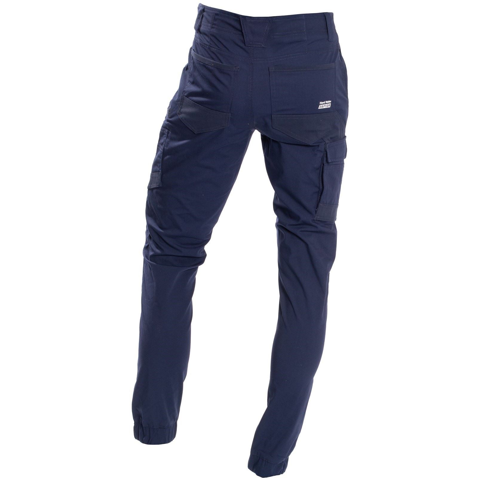 Hard Yakka Raptor Cuff Baumwoll Herren Blaue Outdoor Hosen