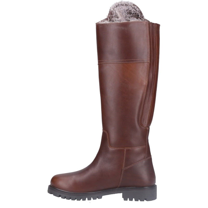 Cotswold Oldachre Damenstiefel aus braunem Leder