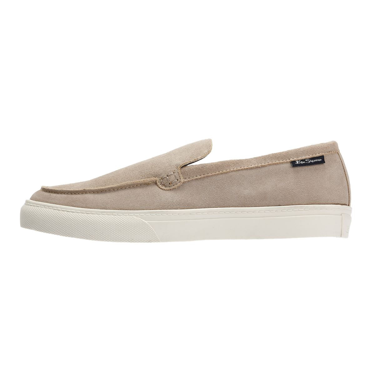 Ben Sherman Almer Wildleder Herren Graue Loafer