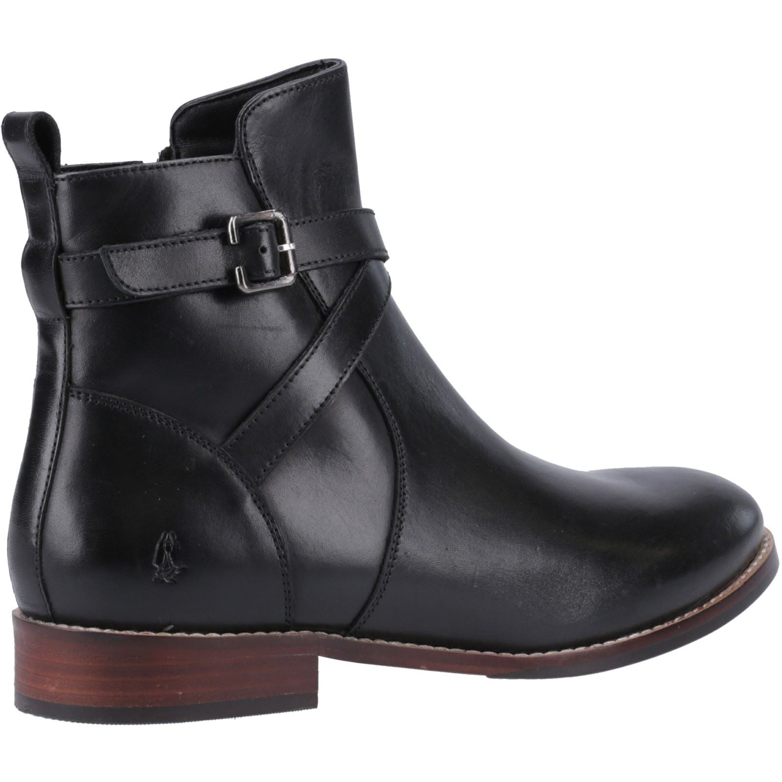 Hush Puppies Cassidy Damenstiefel Aus Schwarzem Wildleder