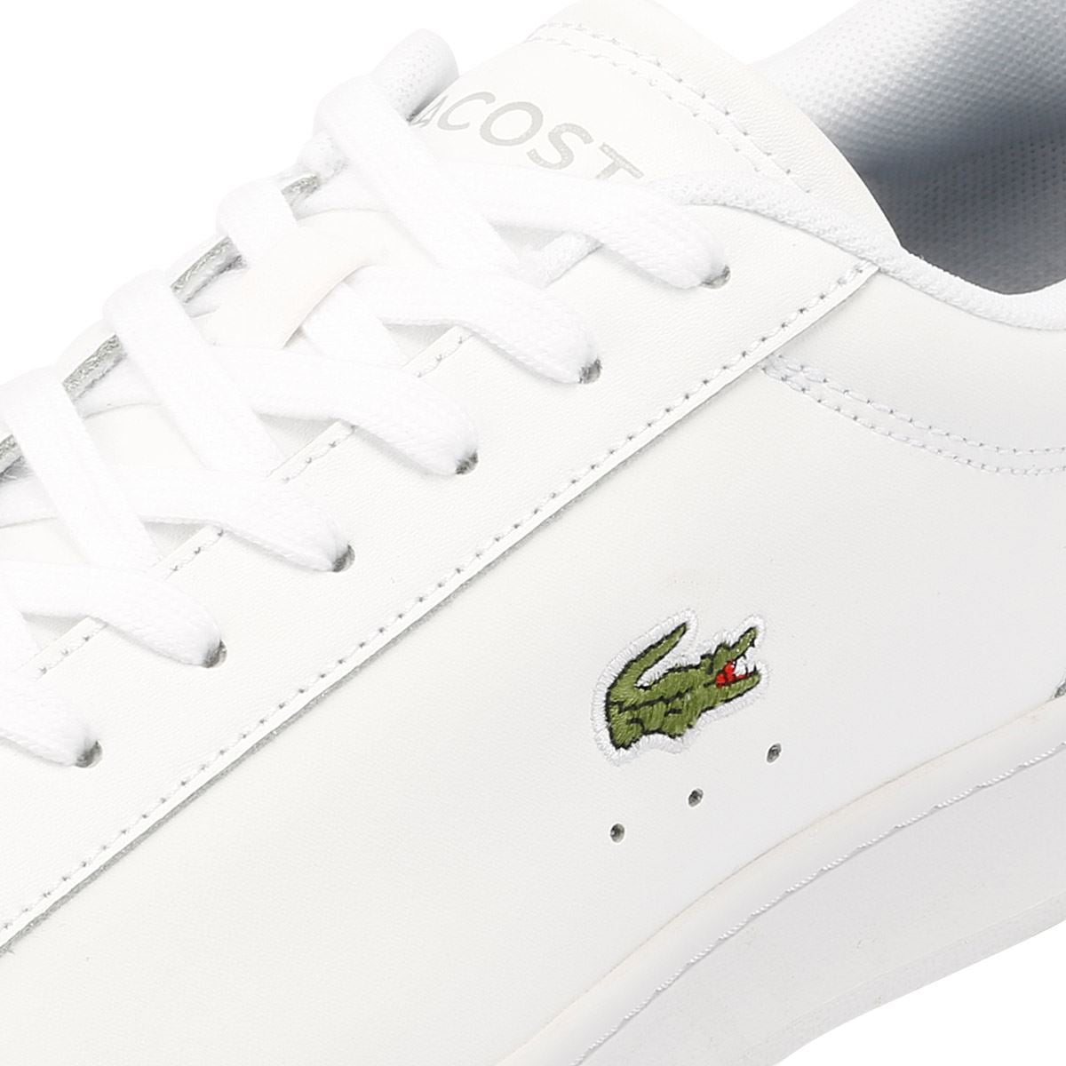 Lacoste Carnaby Weiße Ledersneaker Für Herren