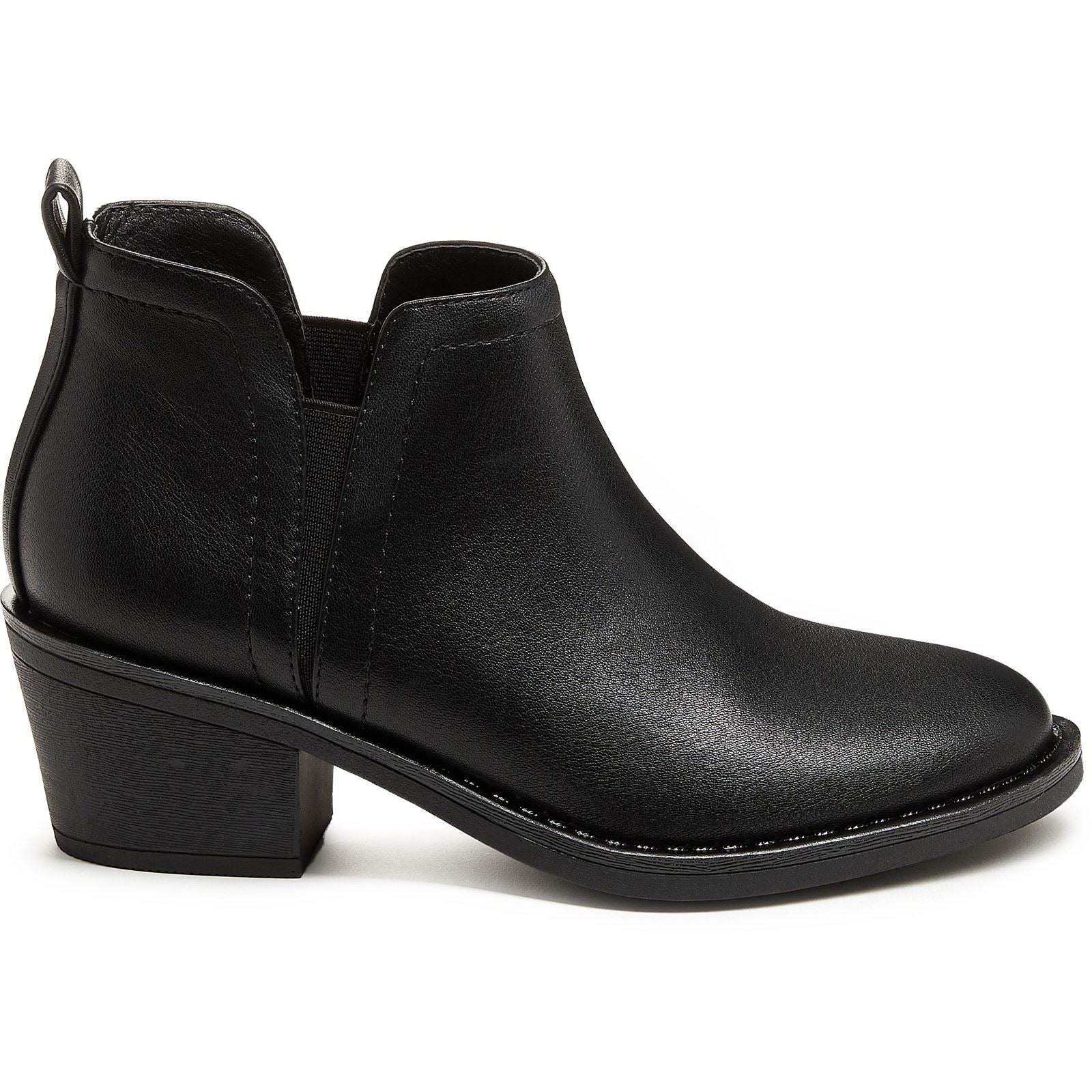 Rocket Dog York Polyurethan Damen Schwarze Farbe Stiefeletten mit Absatz