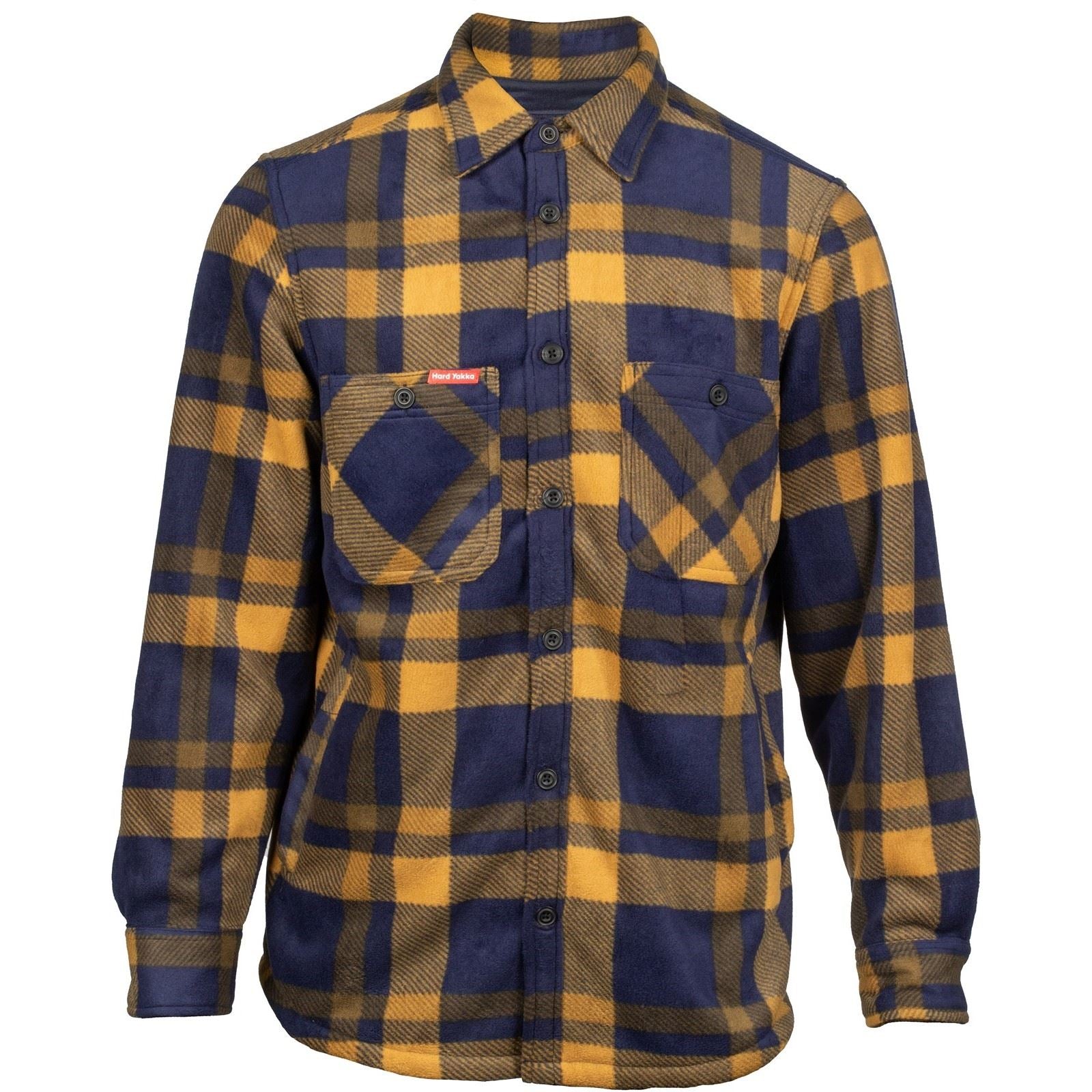 Hard Yakka Sherpa Herren Braune Fleecejacke