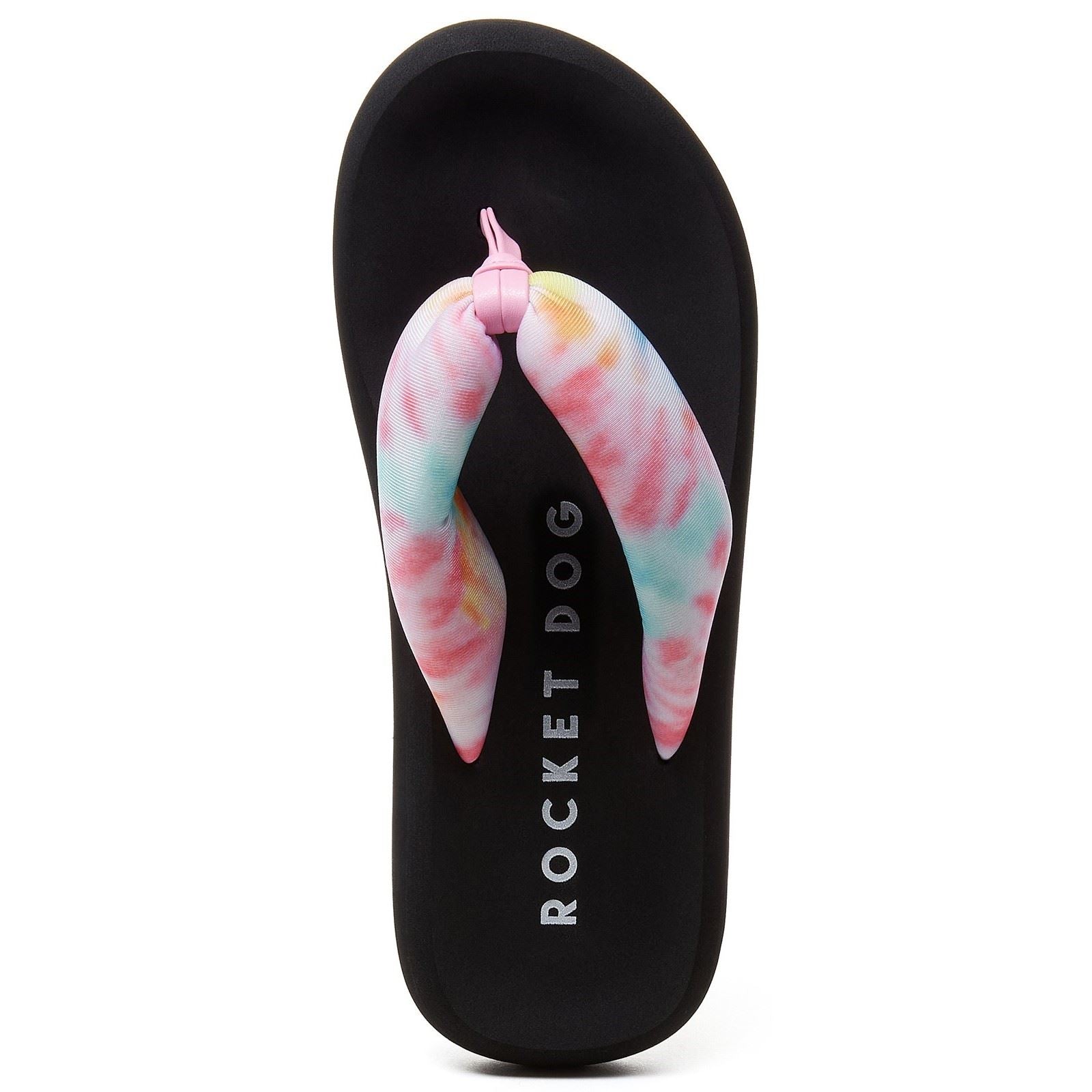 Rocket Dog Sunset Puff Tucker Stoff Damen Pastell/Multi Flip-Flops