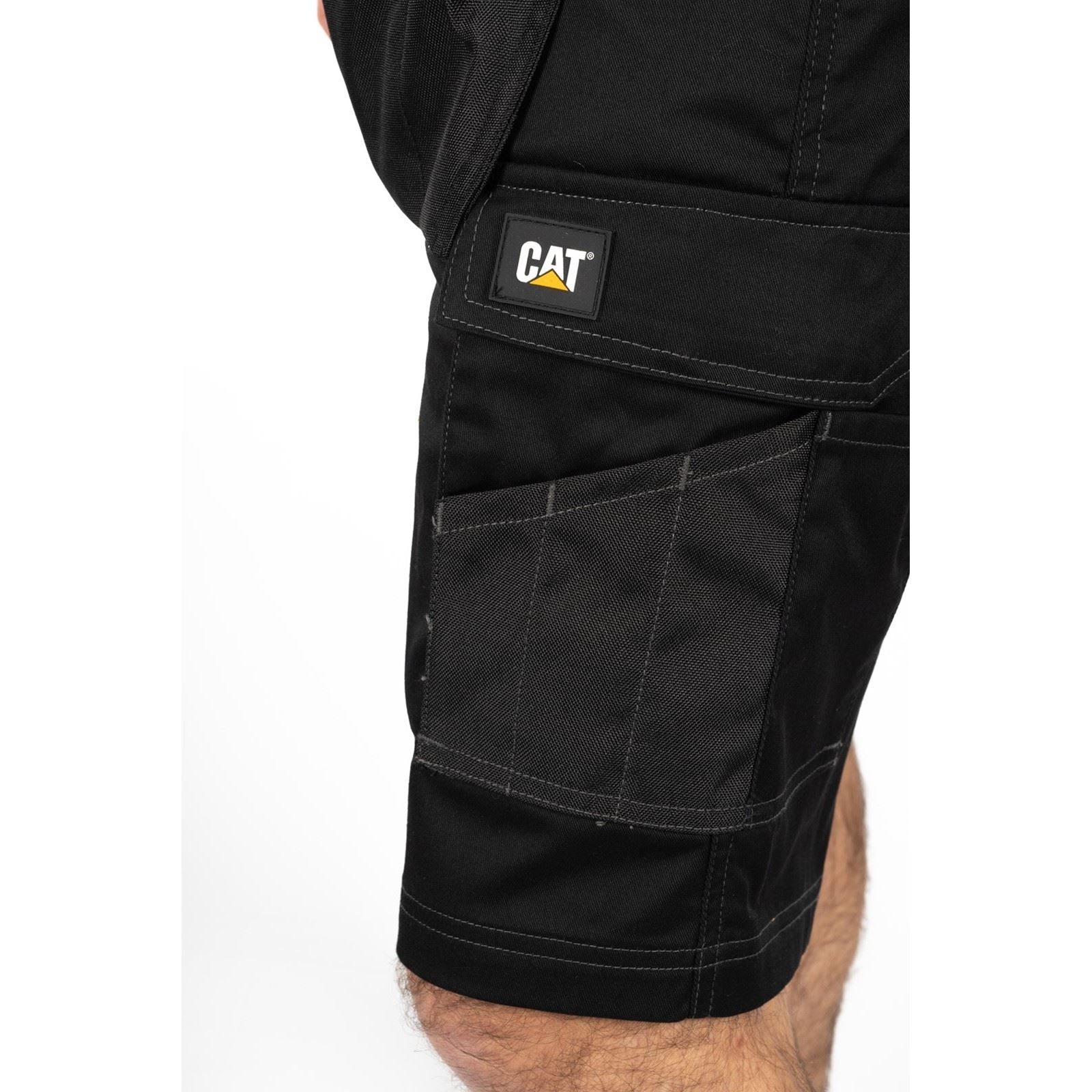 Caterpillar Essential Stretch Holster Polyester Herren Schwarze Arbeitskurze