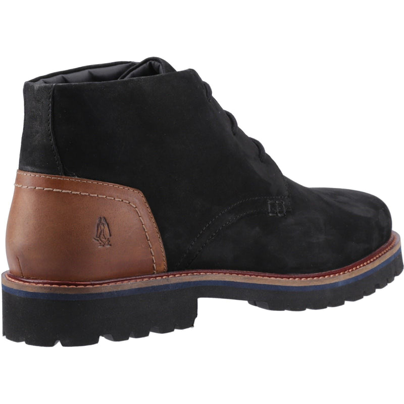 Hush Puppies Moore Herren Wildlederstiefel in Schwarz