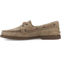 Sperry Authentic 2 Eye Leder Herren Hellbraune Bootsschuhe