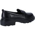 Hush Puppies Reece Damen-Schwarze Farbe-Lederloafer