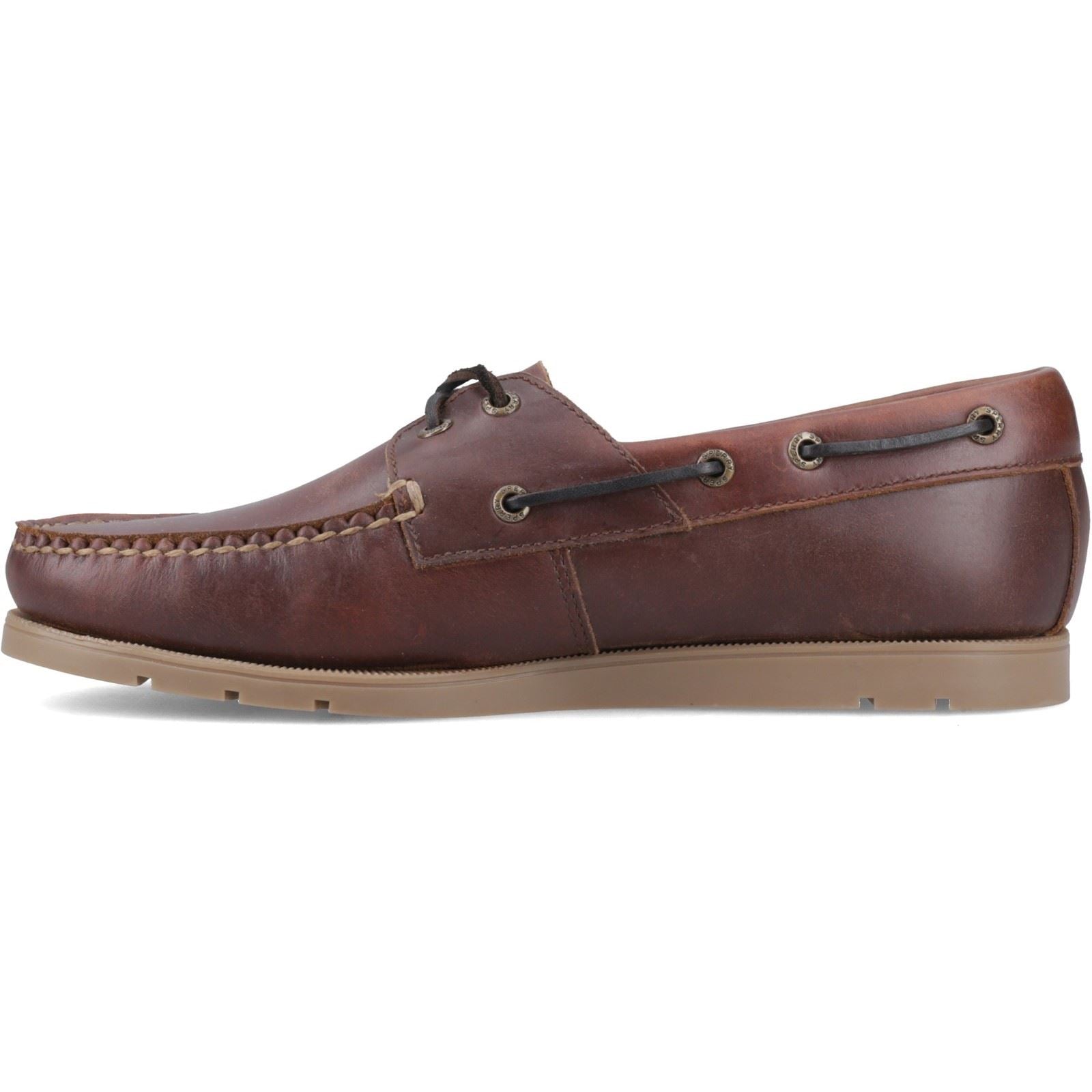 Sperry Oakland 2 Eye Boat Leder Herren Braune Bootsschuhe