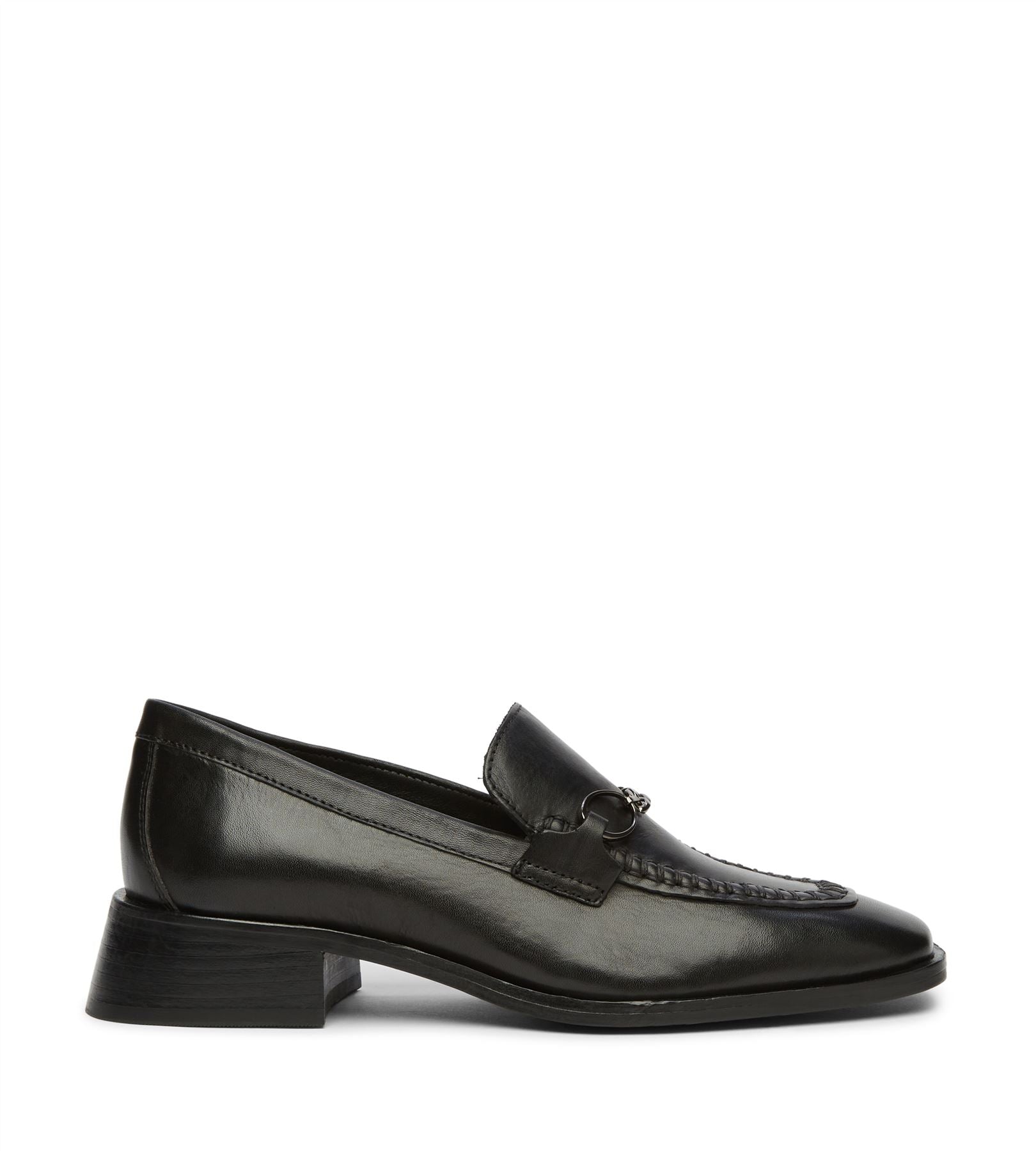 Osprey London The Islington Leder Damen Schwarze Slipper