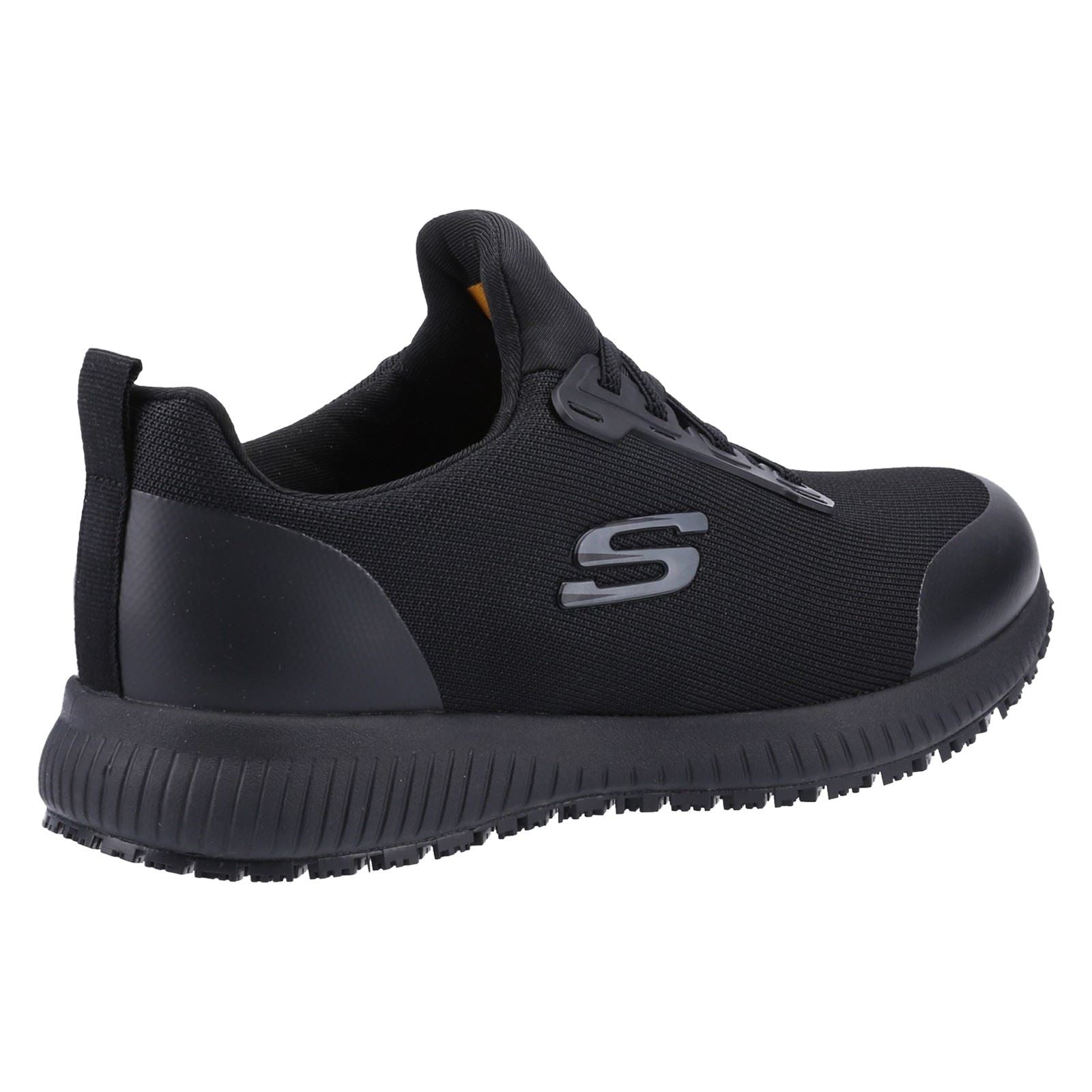 Skechers Workwear Squad Sr Wide Textil Damen Schwarze Sicherheits Sneakers