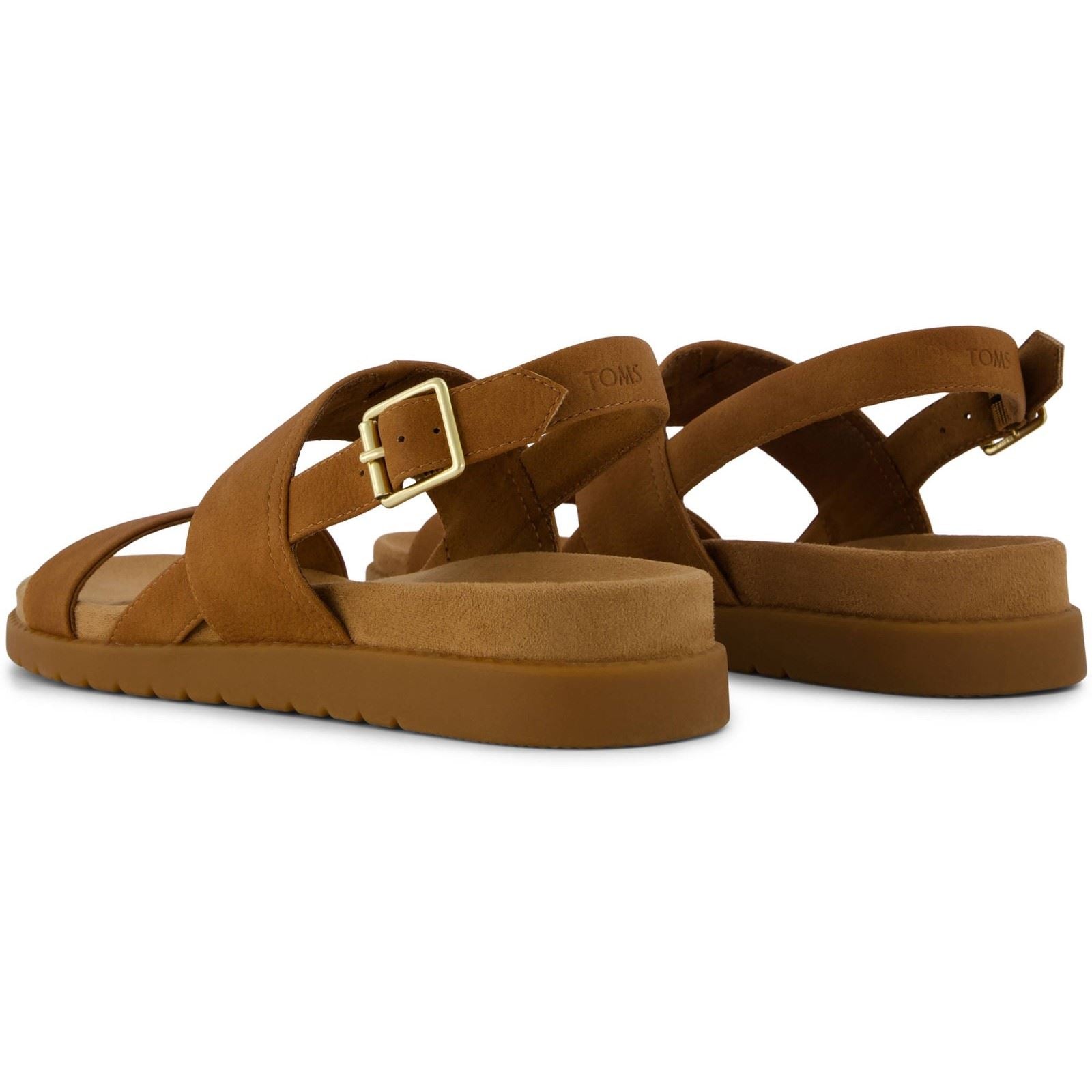 TOMS Marin Sandal Polyurethan Damen Braun Zucker Sandalen