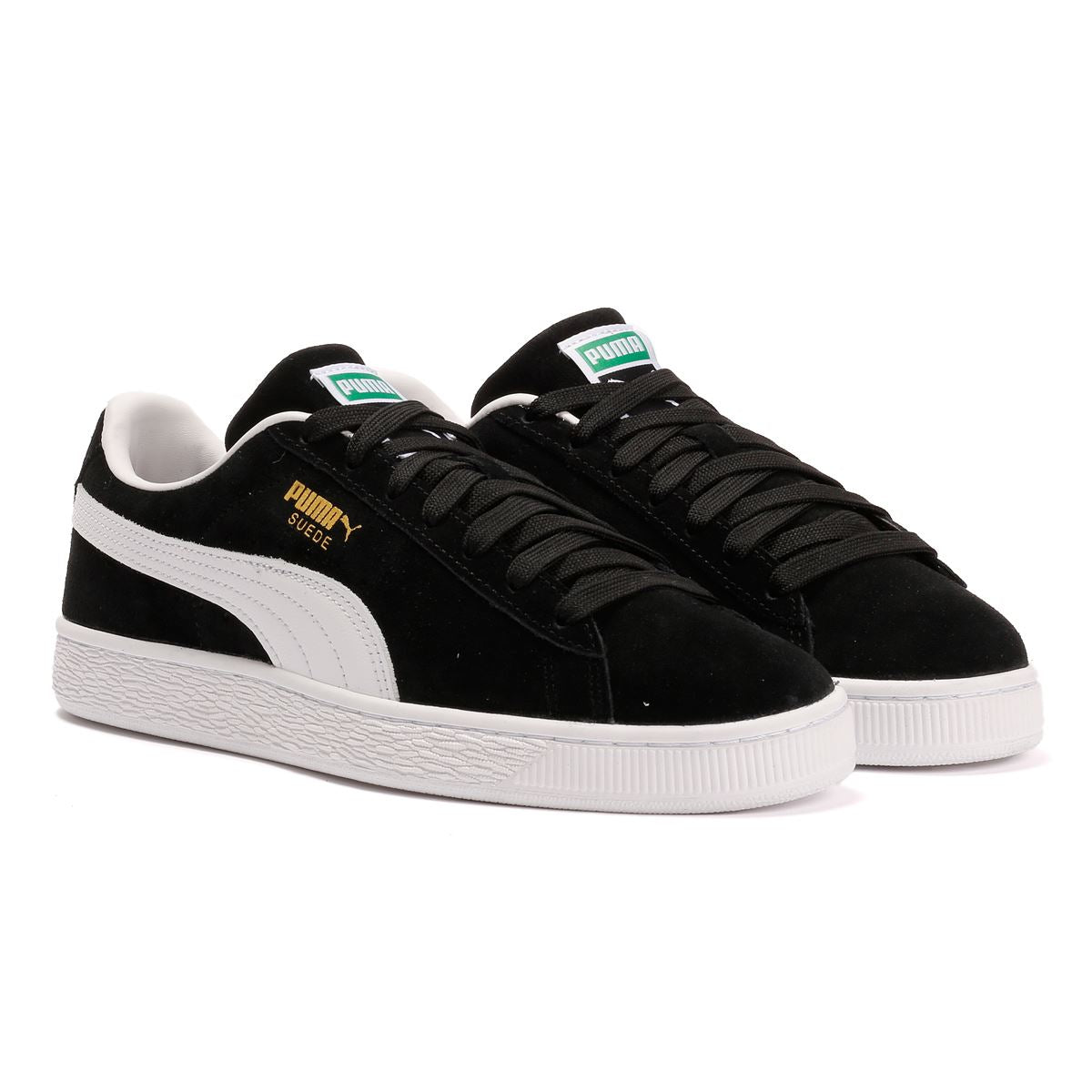Puma Suede Classic Wildleder Schwarze Sneaker