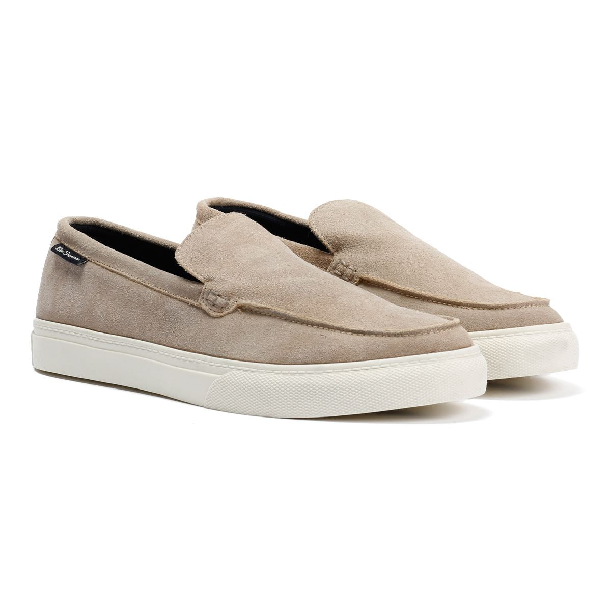 Ben Sherman Almer Wildleder Herren Graue Loafer