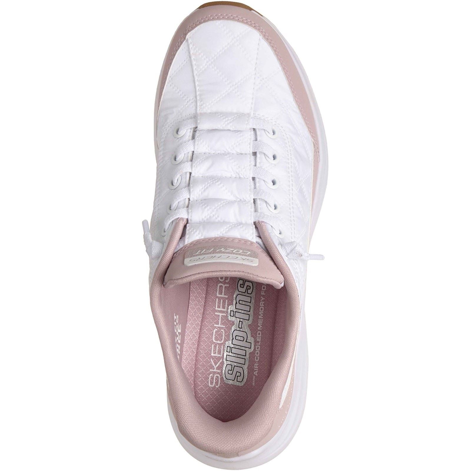 Skechers Contour Foam Cozy Fit Textile Damen Lavendel Sneakers
