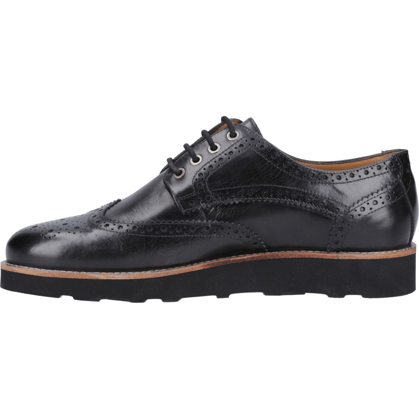 Hush Puppies Kendrick Herrenschuhe Aus Schwarzem Leder