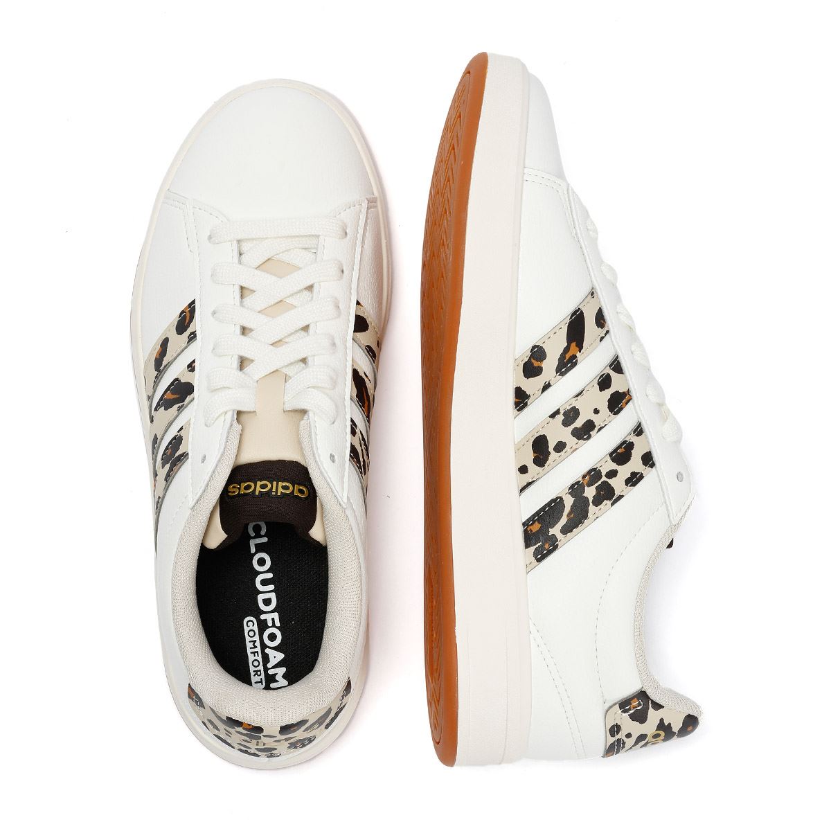 Adidas Grand Court 3.0 Damen Sneakers In Beige