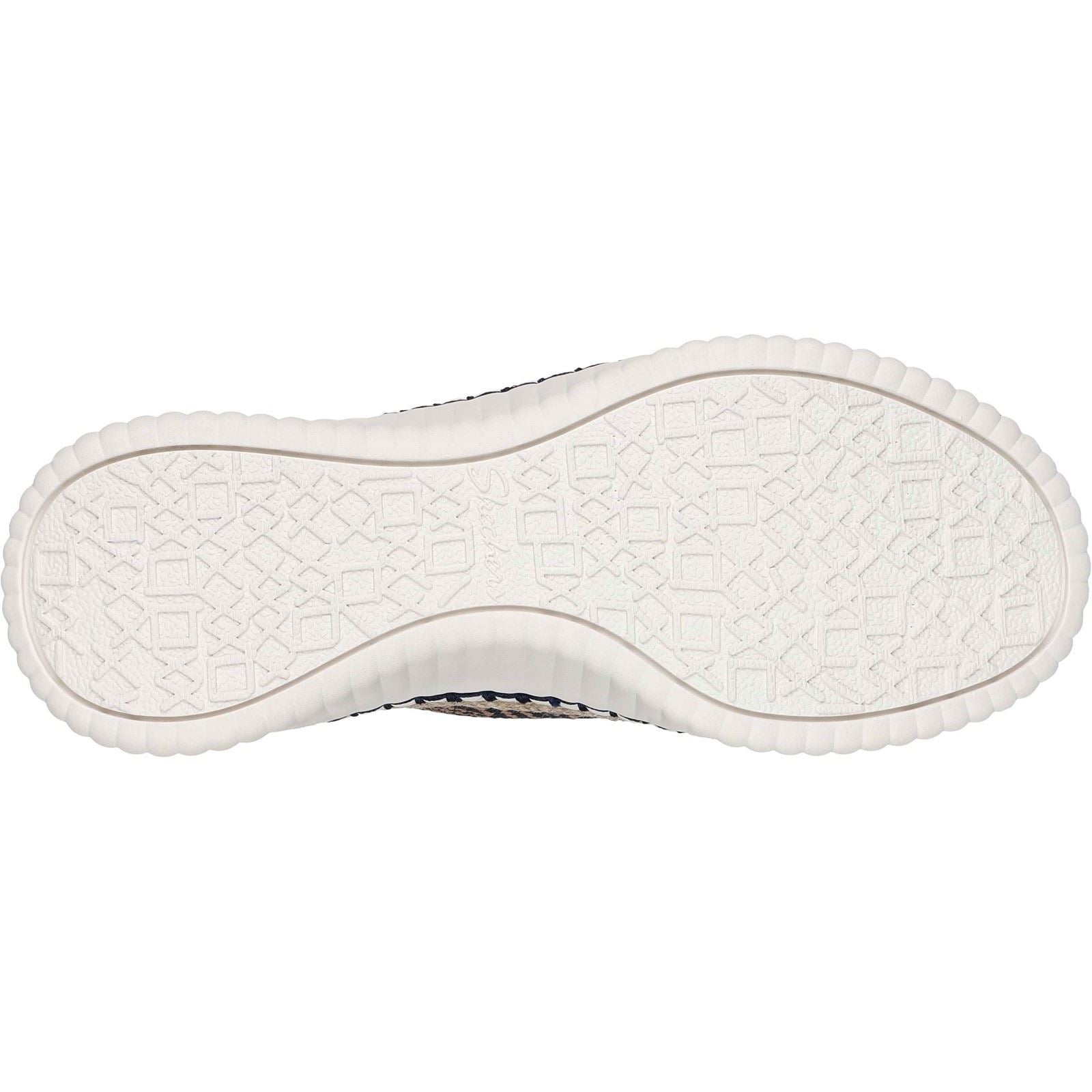 Skechers Wilshire Blvd - Bellevue Textil Damen Sneakers In Marineblau
