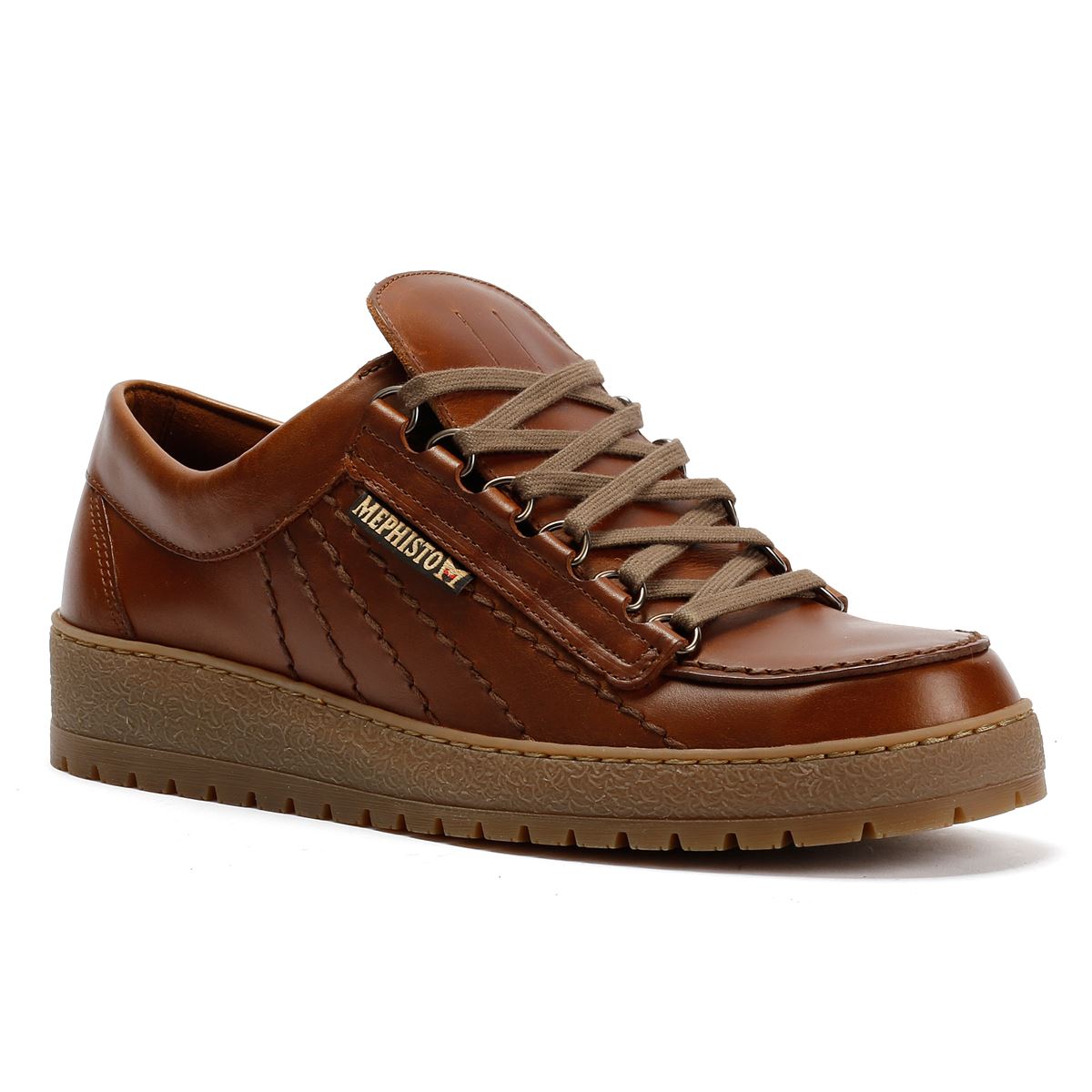Mephisto Rainbow Heritage 4778 Herren Leder Braune Schnürschuhe