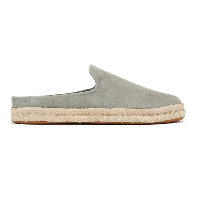 TOMS Santiago Herren Clogs Aus Wildleder In Grau