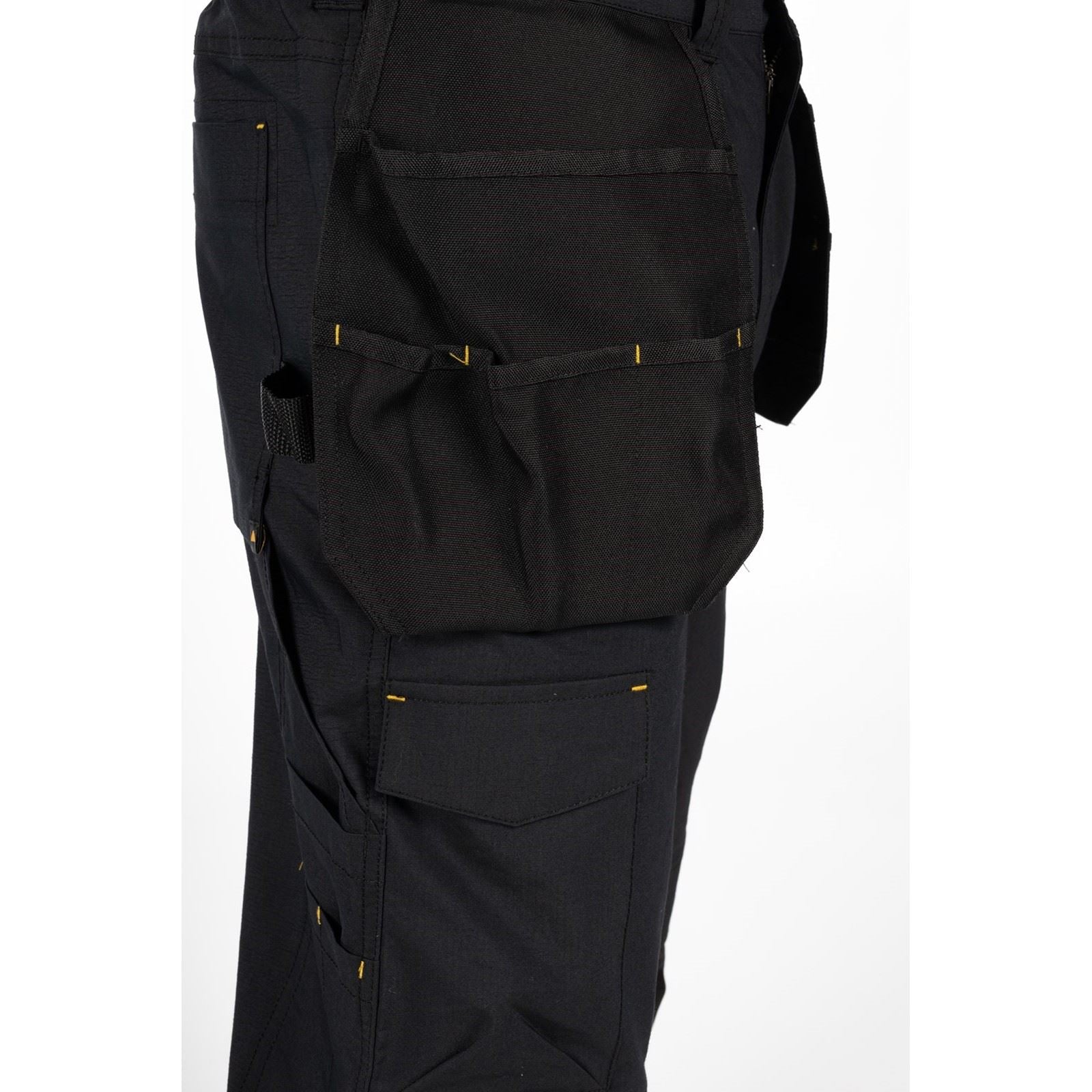 Caterpillar Nexus Holster Stretch Pocket Baumwoll Herren Schwarze Farbe Outdoor Hosen