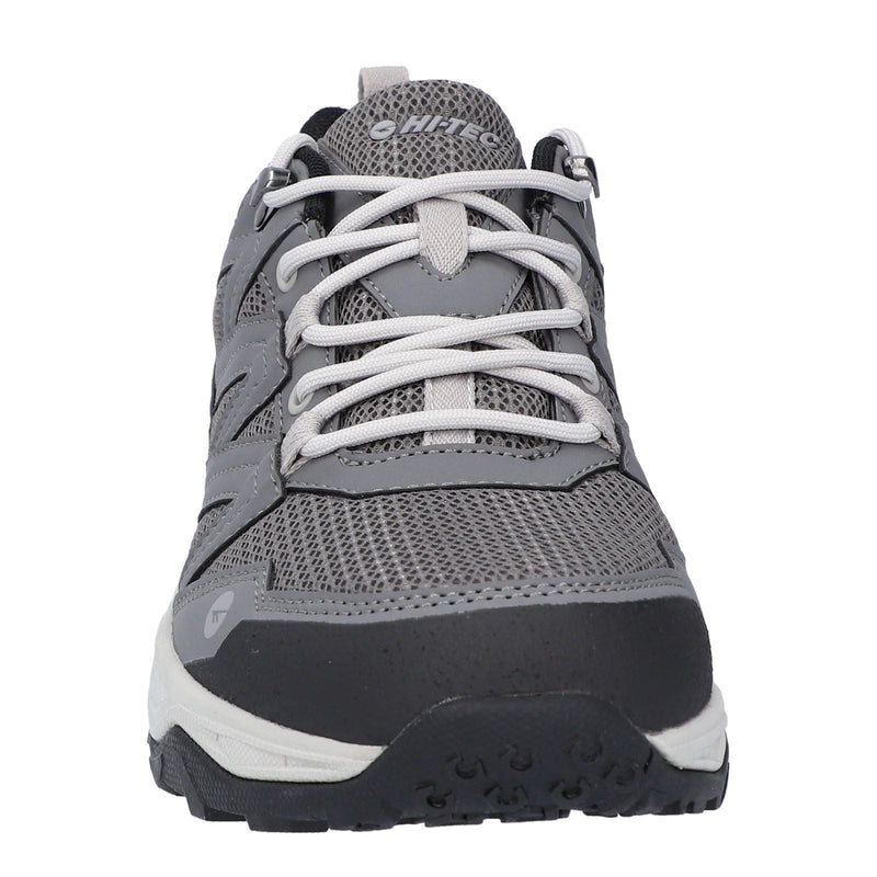 Hi-Tec Saunter WP Polyester Mesh Herren Wanderschuhe In Grau