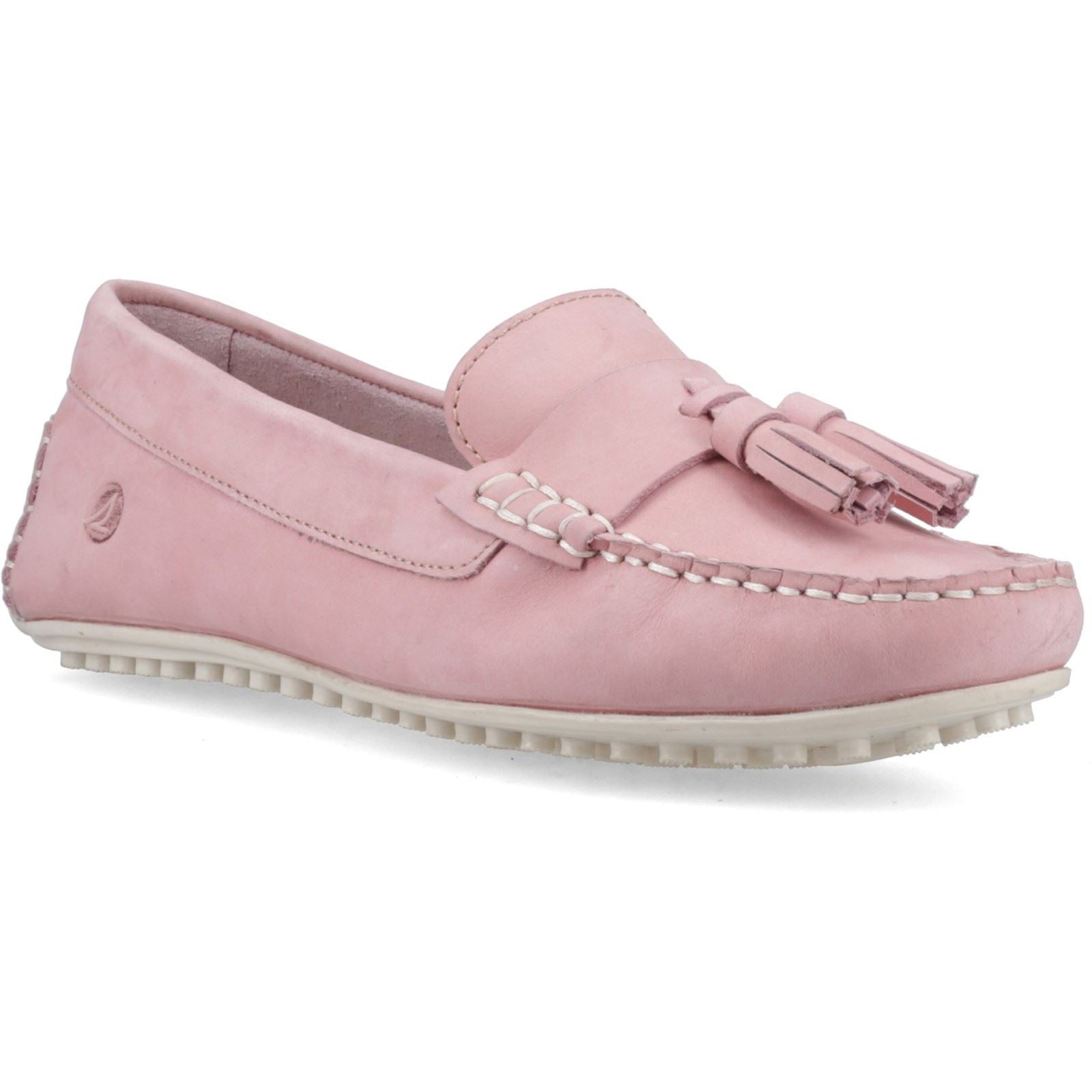 Sperry Salvador Slip On Nubuck Damen Rosa Mokassins Schuhe