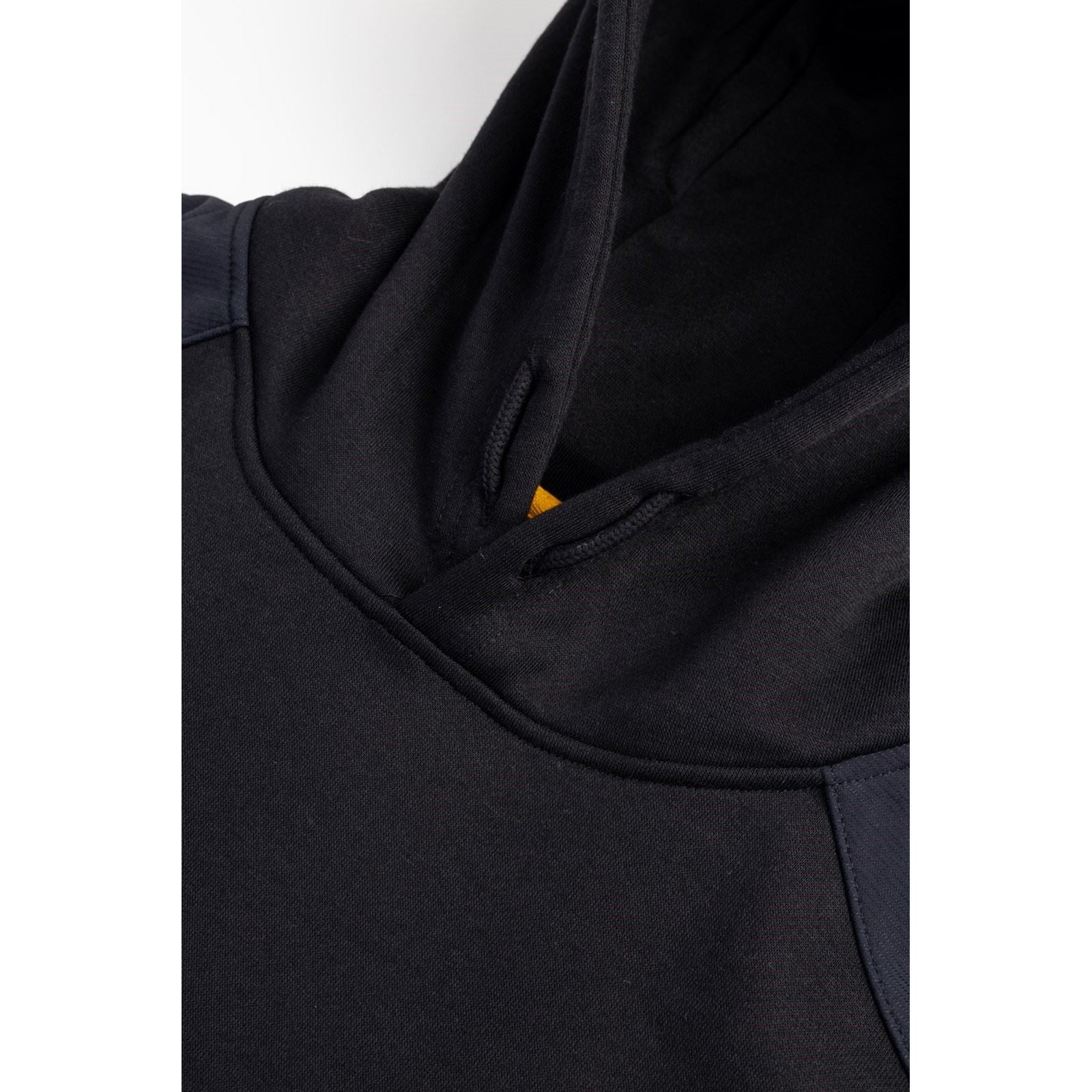 Caterpillar Essentials Polyester Herren Schwarz Kapuzenpullover