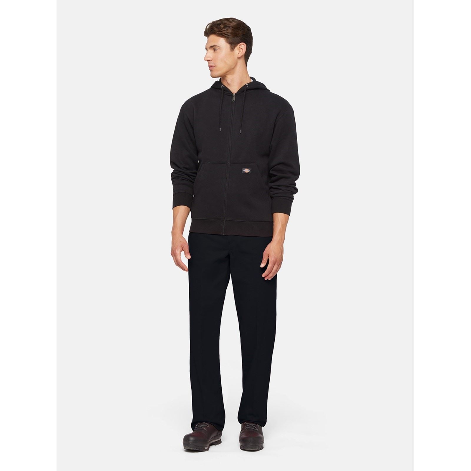 Dickies Everyday Fleece Zip Herren Schwarze Farbe Fleecejacke