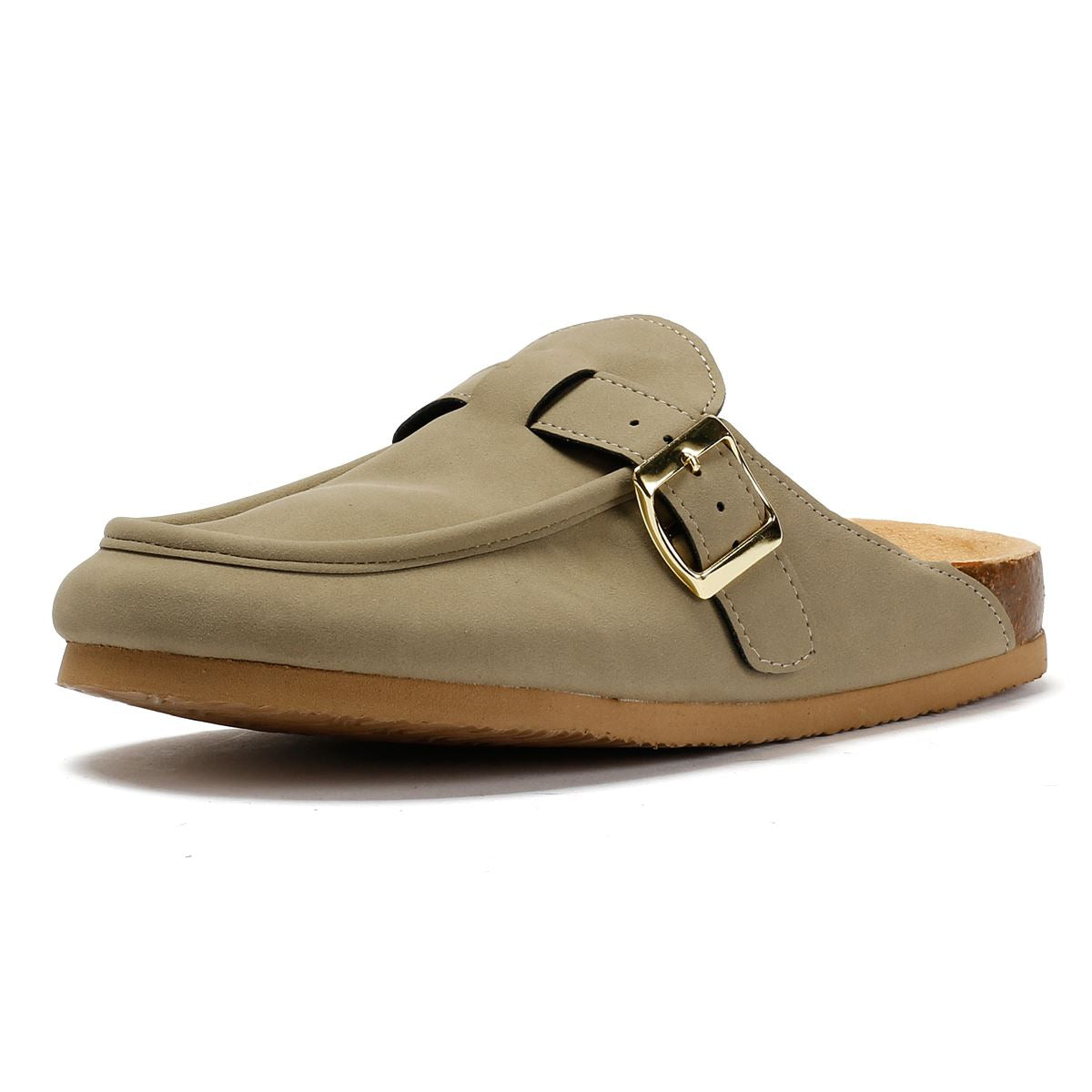 Penguin Preema Damen Beigefarbene Clogs