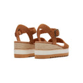 TOMS Diana Leder Damen Keilabsatz In Beige