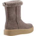 Hush Puppies Becca Mid Damen Wildleder Stiefeletten in Taupe