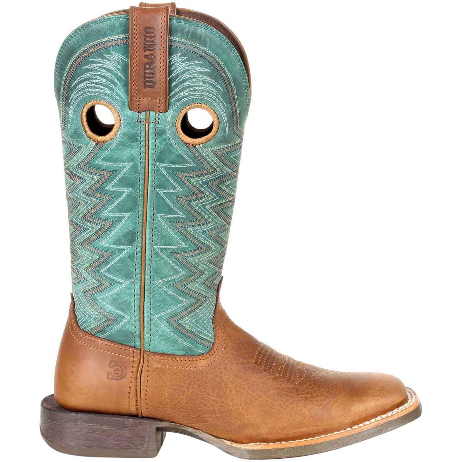 Durango Lady Rebel Pro Leder Damen Weizen/Tidegrün Stiefel