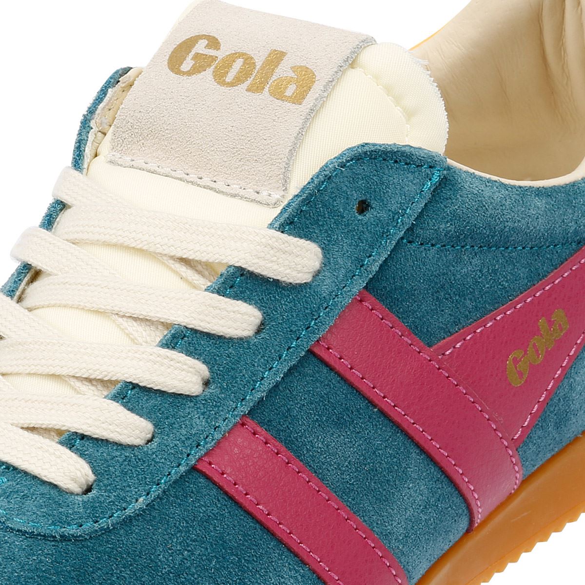 Gola Elan Wildleder Damensneaker In Blau