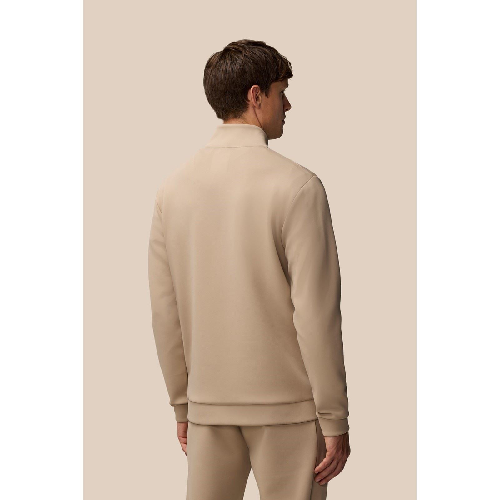 Castore Scuba 1/4 Zip Polyester Herren Brauner Sweatshirt