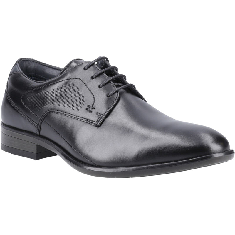 Pod Carl Schwarze Farbe Herren-Schnürschuhe Aus Leder