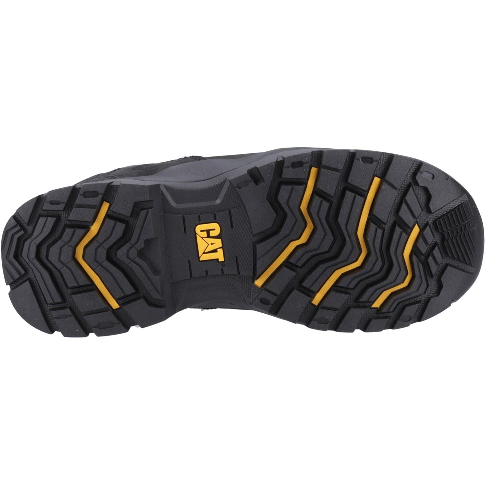 Caterpillar Everett S3 Wp Leder Schwarze Farbe Sicherheitsstiefel