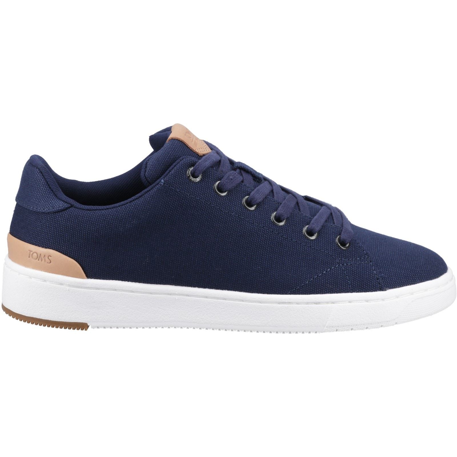 TOMS TRVL Lite 2.0 Low 100% Baumwolle Herren Turnschuhe In Marineblau