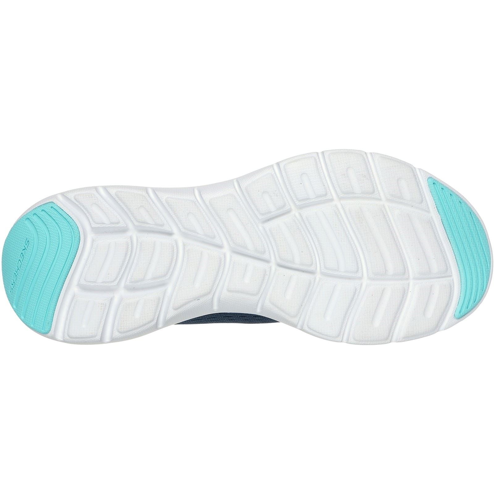 Skechers Flex Appeal 5.0 Damen Textile Marineblau/Blau Sneakers