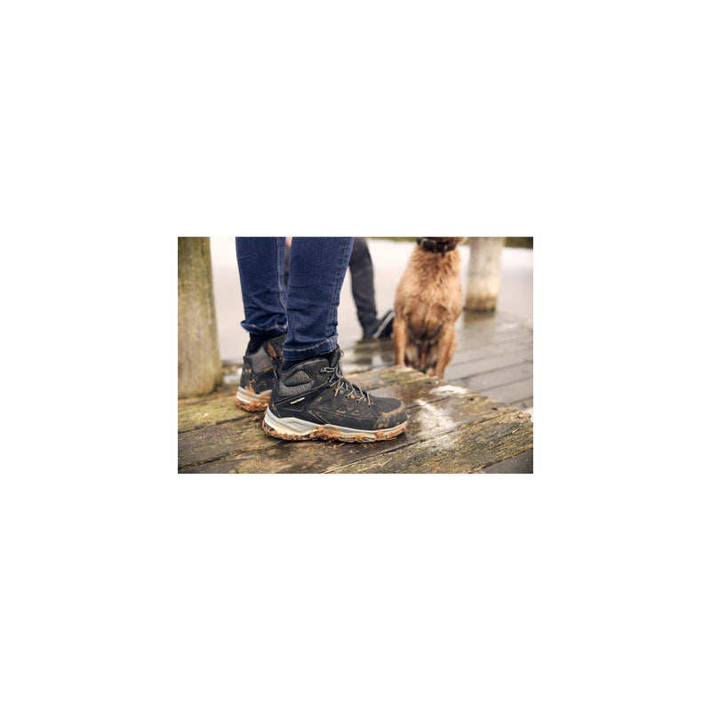 Hard Yakka Atomic Leder Schwarze Sicherheitsstiefel