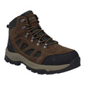 Hi-Tec Bandera Expedition Mid Wide Herren Wanderschuhe Aus Leder In Rauchbraun/Khaki
