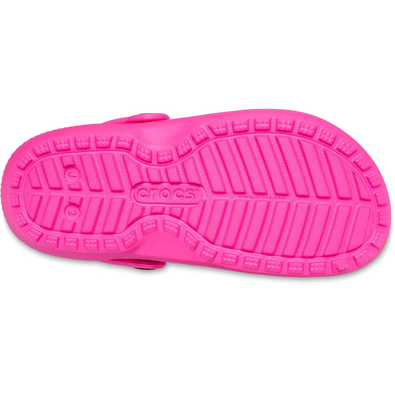 Crocs Classic Lined Thermoplastische Unisex Kinder Rosa Crush Clogs