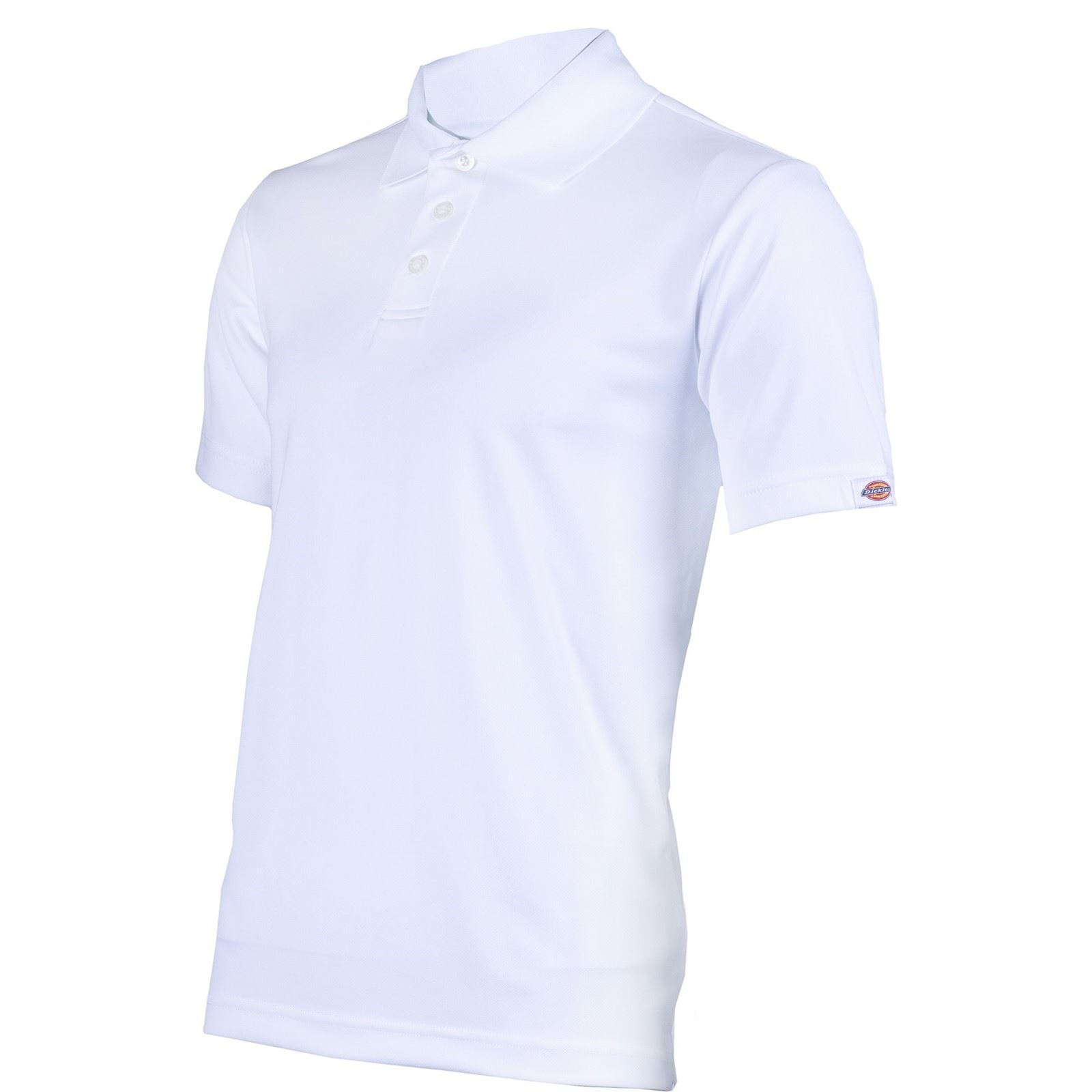 Dickies Everyday Polyester Herren Weißes Polo-Shirt