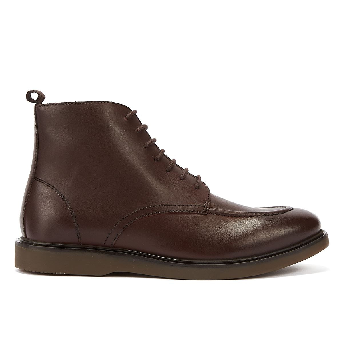 H By Hudson Carlo Leder Herren Stiefel Braun